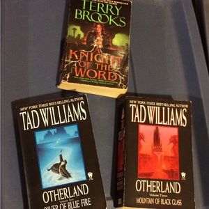 Science Fiction Fantasy Novels Sci-Fi Books Tad Williams Terry Brooks Shannara